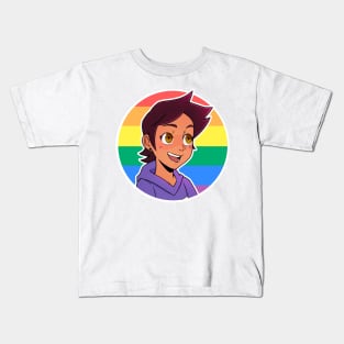 Pride Flag Light Kids T-Shirt